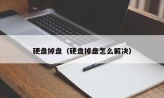 硬盘掉盘（硬盘掉盘怎么解决）